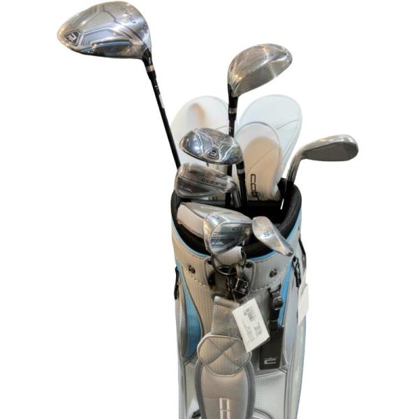 COBRA コブラFly XLレディースクラブ・バッグセット(現行モデル・8本) COBRA（コブラ） cobra FLY XL(2026) BLACK 8S(キャディバッグ付