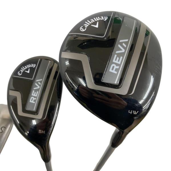 Callaway REVA ゴルフクラブセット レディース　フレックスＬ Callaway（キャロウェイ） REVA 9S ブラック レディース クラブセット