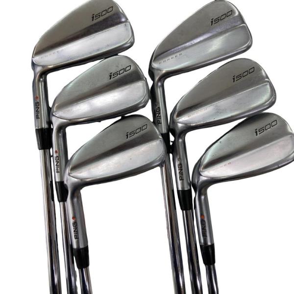PING アイアンセット 7本セット　s55 レフティ PING（ピン） i500 7S レフティ アイアンセット IR フレックスS