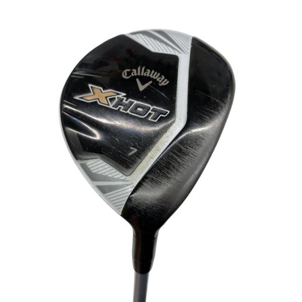 名器】キャロウェイ X HOT フェアウェイウッド 7W（21°） フレックスS Callaway（キャロウェイ） X HOT 7W フェアウェイウッド FW フレックス