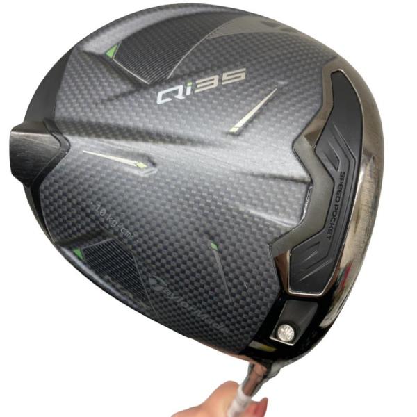 【美品】テーラーメイド Qi35 MAX 1W ドライバー 9.0° R TaylorMade（テーラーメイド） Qi35 MAX 9° ドライバー DR フレックスR