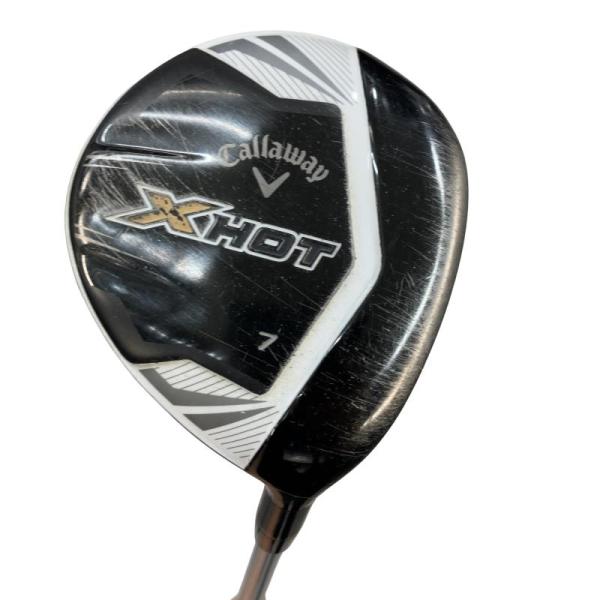 名器】キャロウェイ X HOT フェアウェイウッド 7W（21°） フレックスS Callaway（キャロウェイ） X HOT 7W フェアウェイウッド FW フレックス