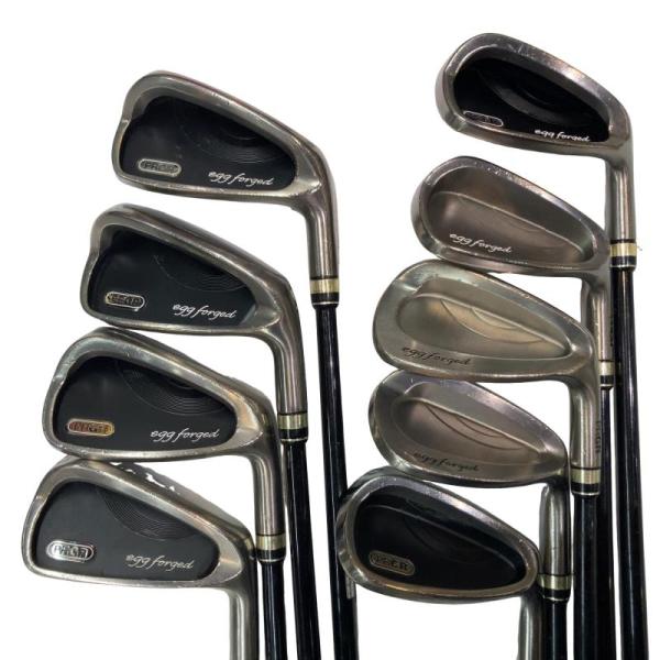 PRGR プロギア egg forged 2012 アイアン10本セット PRGR（プロギア） egg FORGED(2012) 10S アイアンセット IR フレックス