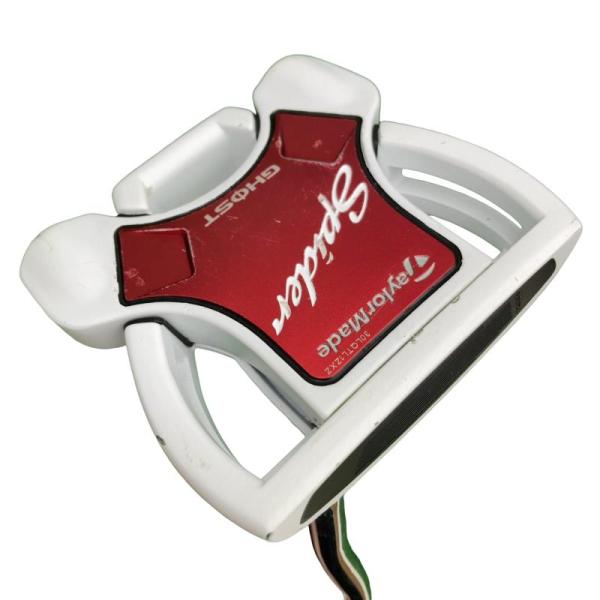 テーラーメイドSpider Ghost Whiteパター ダブルベンド34インチ TaylorMade（テーラーメイド） Spider GHOST WHITE ダブルベンド 34