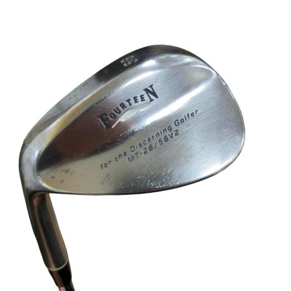 レフティFourteen MT-28V3ウェッジ 56/12 52/08 2本 FOURTEEN（フォーティーン） MT-28 V2(ノーメッキ) 56° レフティ