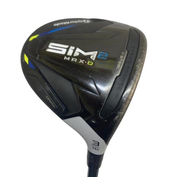 TaylorMade SIM2 MAX-D フェアウェイウッド 3W SR TaylorMade（テーラーメイド） SIM2 MAX-D 3W フェアウェイウッド FW