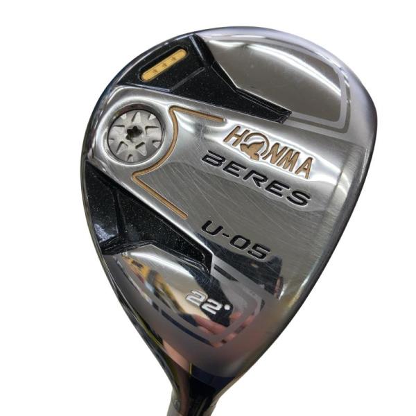 未使用 HONMA BERES U-22ユーティリティ22° R 5S カバー付 HONMA GOLF（本間ゴルフ） BERES U-05 22° ユーティリティ UT