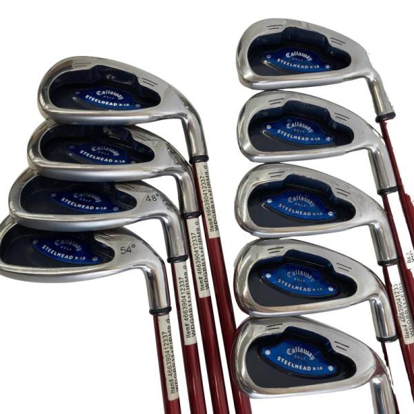 キャロウェイゴルフ　Steelhead X-16　アイアン　レディース Callaway（キャロウェイ） STEELHEAD X-16 9S レディース USA アイアン