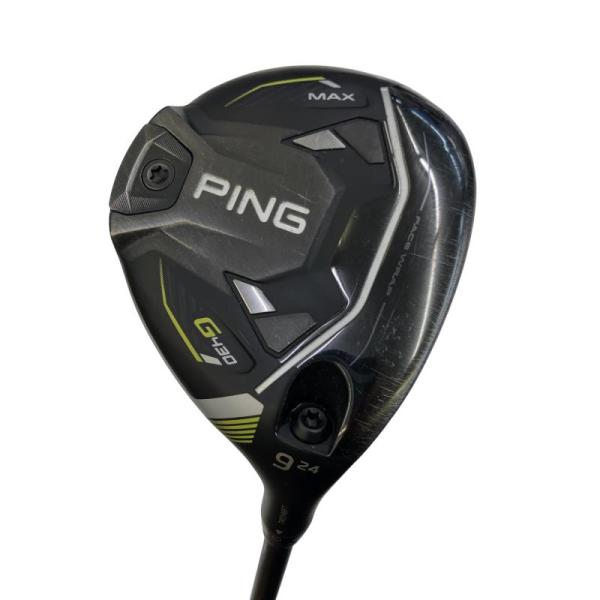 【美品/9W】G430 9番ウッド PING PING（ピン） G430 MAX 9W フェアウェイウッド FW フレックスR
