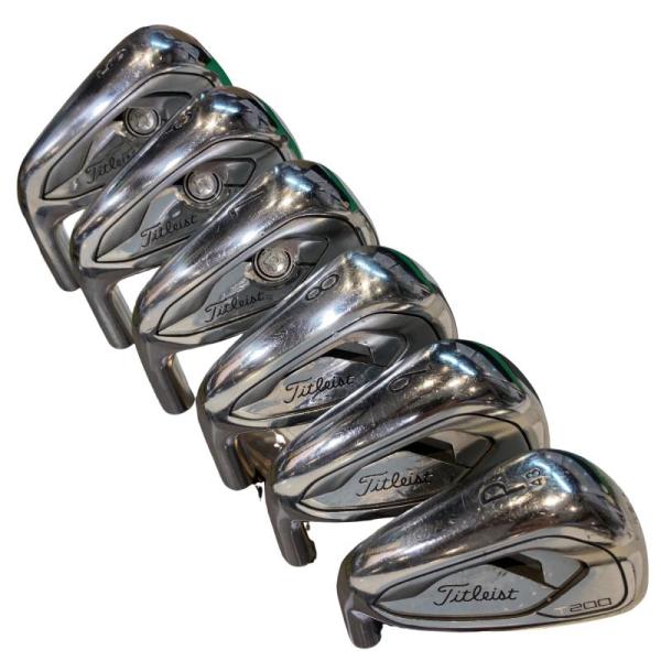 値下げしました！ Titleist T200 アイアン 6本セット！ Titleist（タイトリスト） Titleist T200 6S レフティ アイアンセット