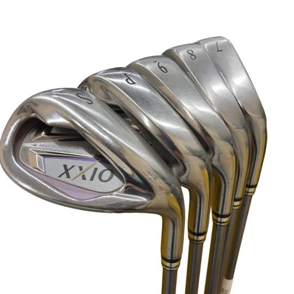 ダンロップ XXIO(2012) 5S (ピンク) レディース アイアンセット IR フレックスL