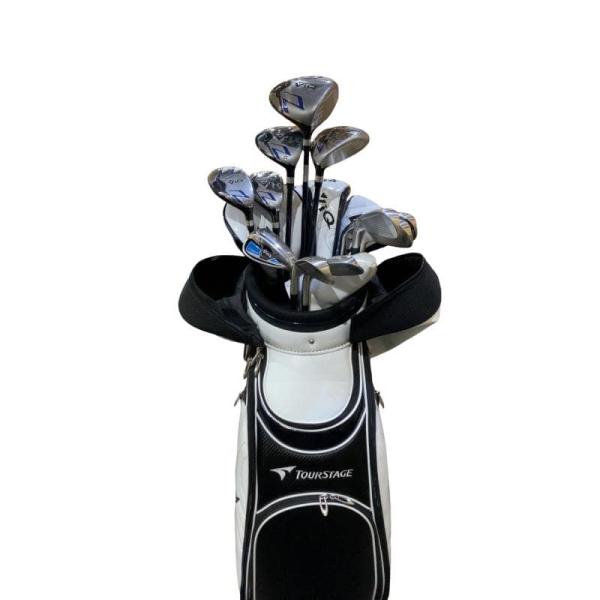 美品　ツアーステージ ViQ 13本セット キャディーバッグ付き　SR 小物入付 BRIDGESTONE GOLF ブリヂストン TOURSTAGE ViQ(2021) 13S(10.5°) CB