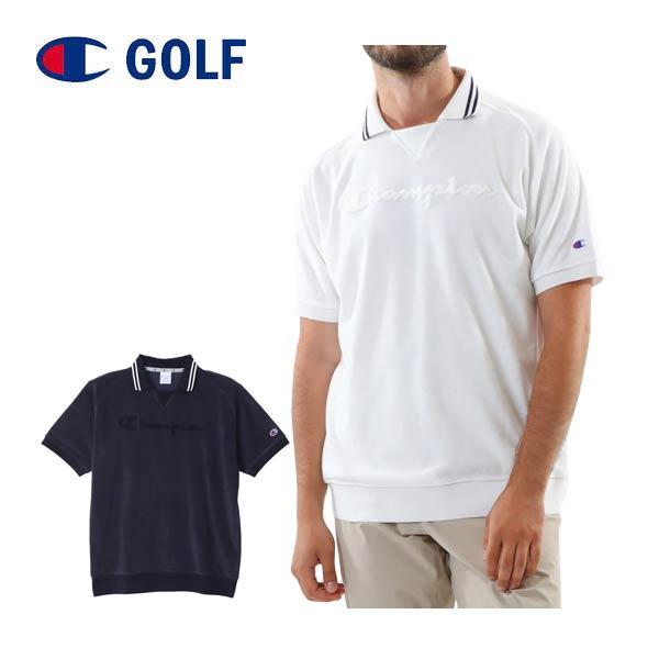 Champion チャンピオン ゴルフウェア メンズ パイル地 サガラ Champion チャンピオン ゴルフウェア メンズ パイル地 サガラ