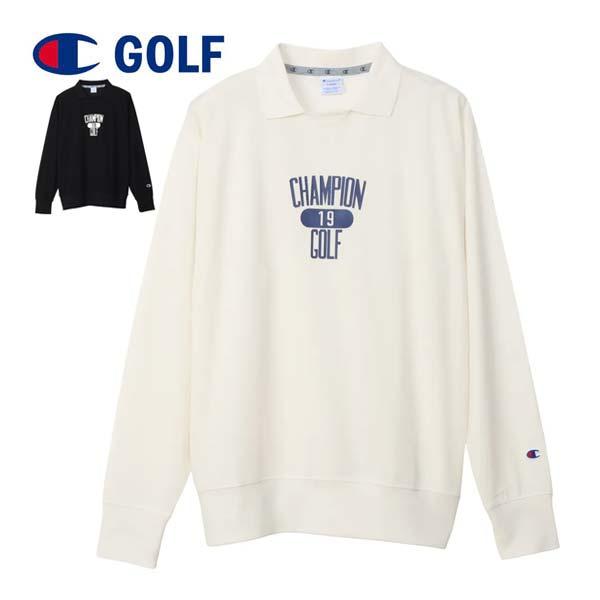 Champion（チャンピオン） ゴルフ ガゼット 長袖 ポロシャツ ウェア