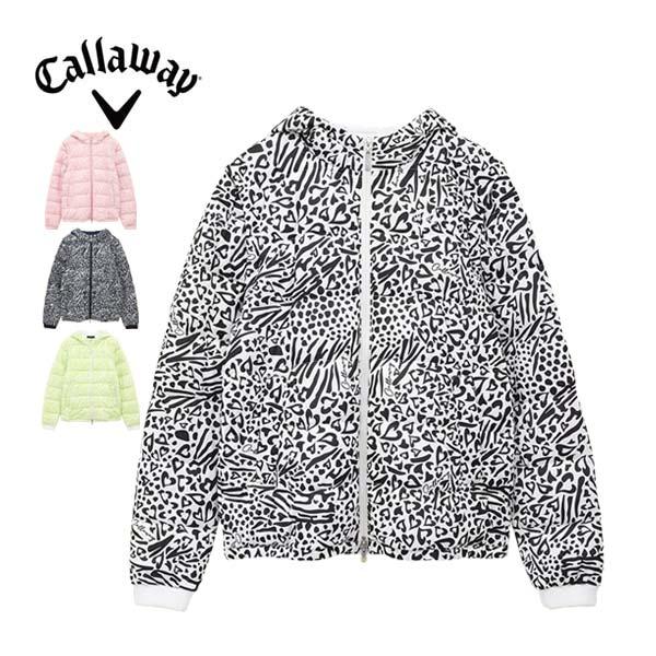 キャロウェイスターストレッチ2WAY中綿ブルゾン C24215204 Callaway キャロウェイ スターストレッチ 2WAY 総柄 フルジップ