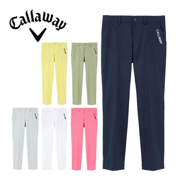 キャロウェイ メンズ ゴルフウェア 8WAYストレッチ ダイヤリップ ロングパンツ C24126100 2024年春夏モデル S-4L Callaway（キャロウェイ） メンズ ゴルフウェア 8WAYストレッチ ダイヤ