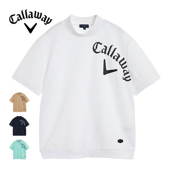 Callaway（キャロウェイ） ドットプリント スウェット モックネック