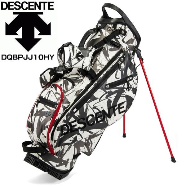 万美コレクション】DESCENTE スタンドゴルフバッグ キャディバッグ