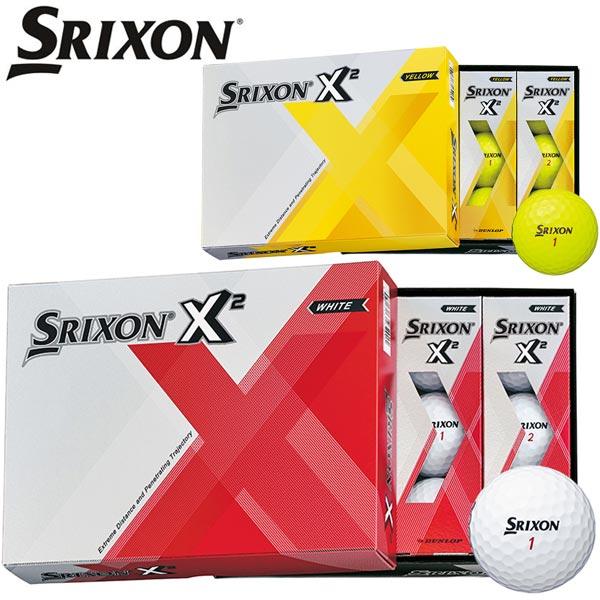 スリクソン X2 ゴルフボール 1ダース 12球入り Dpssrixonx2 ゴルフレンジャー 通販 Yahoo ショッピング