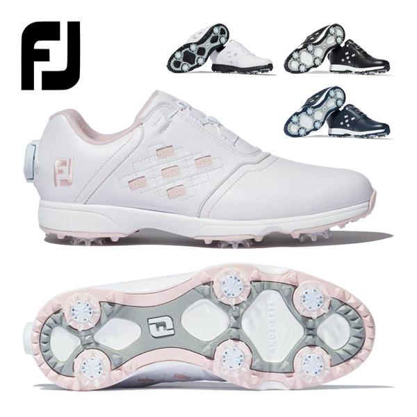 超美品☆FOOTJOYフットジョイ ECOMFORT BOA ゴルフシューズ FootJoy フットジョイ ゴルフシューズ レディース eComfort BOA