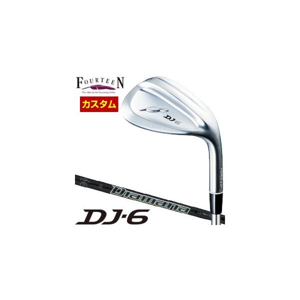 DJ 特注カスタムクラブ フォーティーン DJ-6 ウエッジ 三菱 ディアマナ