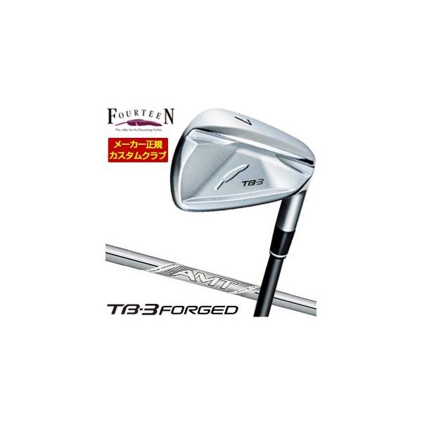 特注カスタムクラブ フォーティーン 2025NEW TB-3 FORGED アイアン AMT WHITE シャフト 4本セット[＃7-P] FOURTEEN（フォーティーン） 特注カスタムクラブ 2025NEW TB-3 FORGED