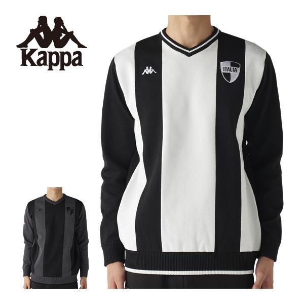 カッパ ゲームライン Vネック ニット ゴルフウェア メンズ 2025年秋冬モデル M-3L 635-702 Kappa GOLF カッパ ゲームライン Vネック ニット ゴルフウェア メンズ