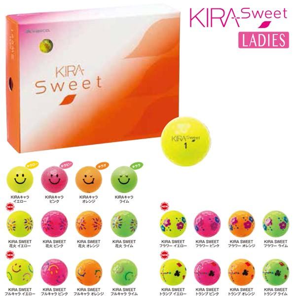 KIRA キャスコ ゴルフボール SWEET キャラ 1ダース : ゴルフレンジャー