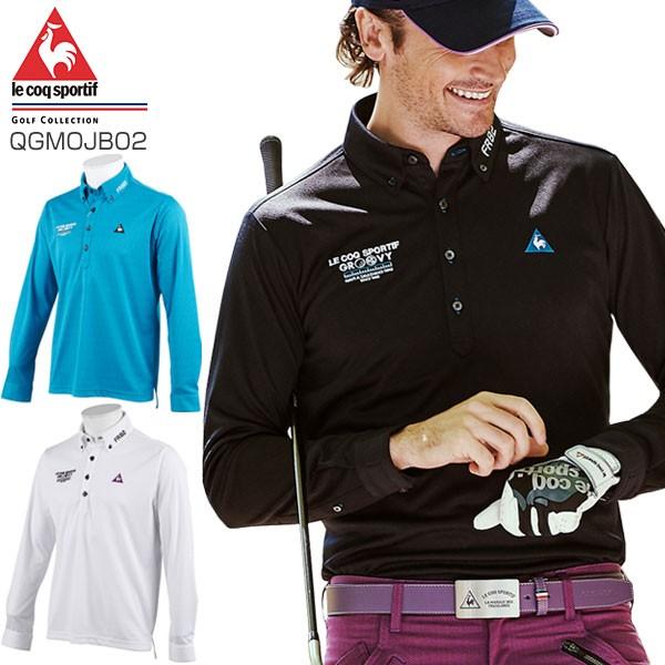 ルコック メンズ ゴルフウェア キューブロゴ ジャガード 長袖ポロシャツ Qgmojb02 M Ll Lq19fmojb02 ゴルフレンジャー 通販 Yahoo ショッピング