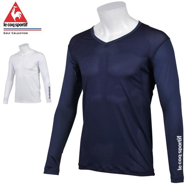 ルコック メンズ ゴルフウェア Vネック 長袖インナーシャツ Qgmljm00 M Ll Lqsmljm00 ゴルフレンジャー 通販 Yahoo ショッピング