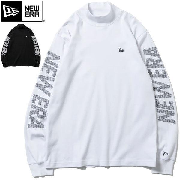 スーパーセール 新品 Neweraニューエラ メンズゴルフウェア ハイネック長袖シャツ Tシャツ カットソー 七分 長袖