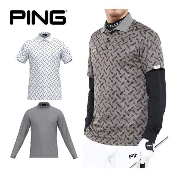 PING（ピン） メンズ ゴルフウェア パフォーマンスライン モックネック