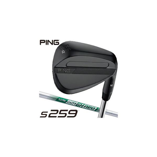 31％OFFクーポン対象 ピン S259 ウエッジ ミッドナイト N.S.PRO 950GH neo シャフト、フレックス：S
