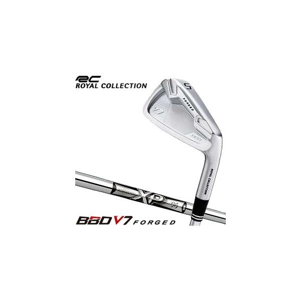 BBD ロイヤルコレクション V7 FORGED アイアン XP95 スチールシャフト
