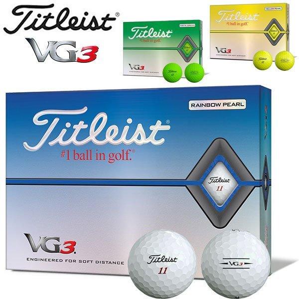 タイトリスト Vg3 ゴルフボール モデル 1ダース 12球入り Tlvg3b ゴルフレンジャー 通販 Yahoo ショッピング
