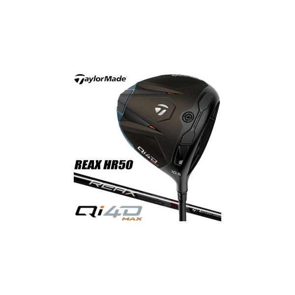 TaylorMade（テーラーメイド） Qi4D MAX ドライバー REAX HR50
