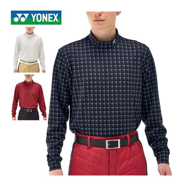 YONEX（ヨネックス） ヒートカプセル チェック柄 ハイネック 長袖