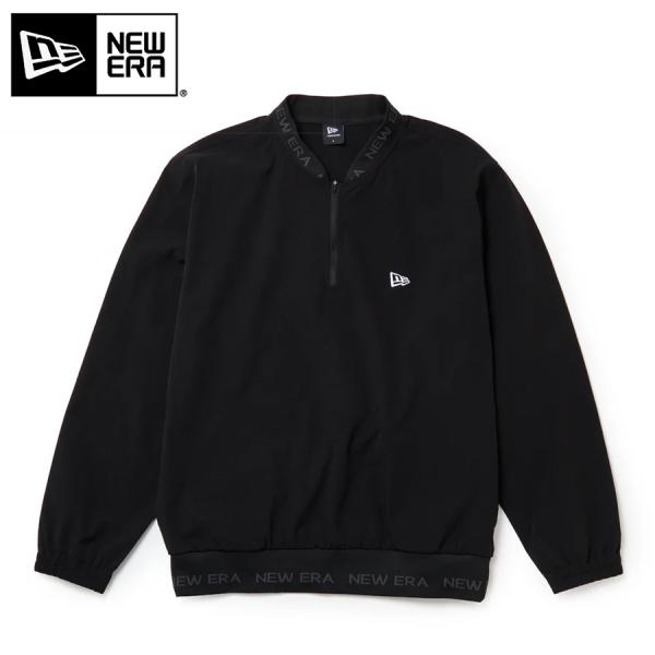 【即納】ニューエラ ゴルフ ウィンドジャケット プルオーバー ブラック 日本正規品 15129425 NEW ERA 2026秋冬モデル