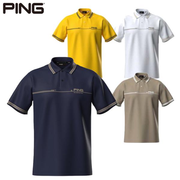 PING（ピン） 【特価/即納】2025 PING ピンゴルフ メンズ ポロシャツ
