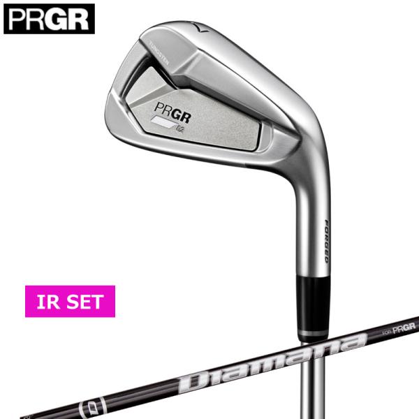 PRGR 2023 プロギア 02 アイアン 5本セット(#6-#9,PW) Diamana FOR