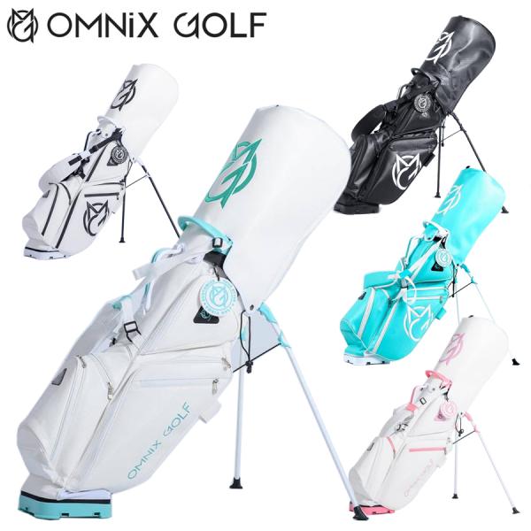 OMNIX GOLF JAPAN ゴルフ スタンド キャディバッグ Carbon Texture