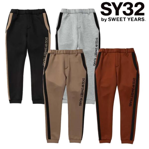 【即納】SY32 GOLF カードボード サイドラインパンツ SYG-25A1-07 日本正規品 25秋冬 セットアップ golfshop-champ_syg-25a1-07