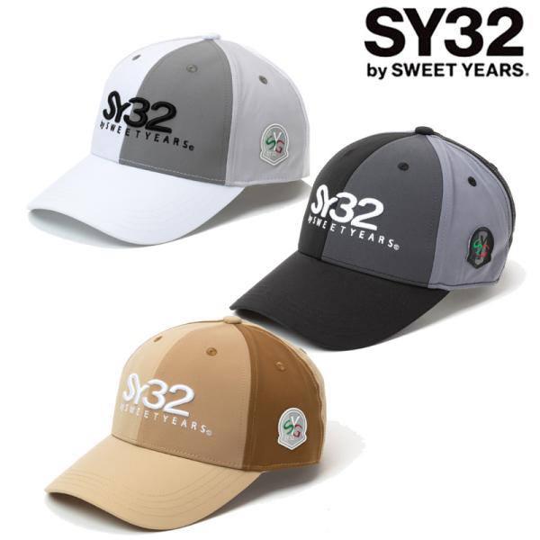 【即納】2025 SY32 GOLF クレージー パネル キャップ ゴルフ 帽子 SYG-25SG01 日本正規品 SY32 by SWEET YEARS（エスワイサーティトゥバイスィートイヤーズ