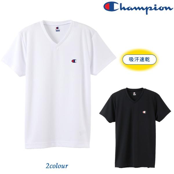 （セール）2020春夏 チャンピオン メッシュ VネックTシャツ【CM1HM302】メンズ