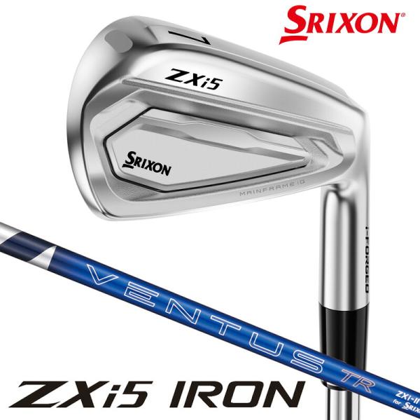 （先行予約）ダンロップ スリクソン ZXi5 アイアン6本セット（＃5〜9、PW）VENTUS TR ZXi-II for IRON オリジナルカーボンシャフト 2026年9月12日発売予定