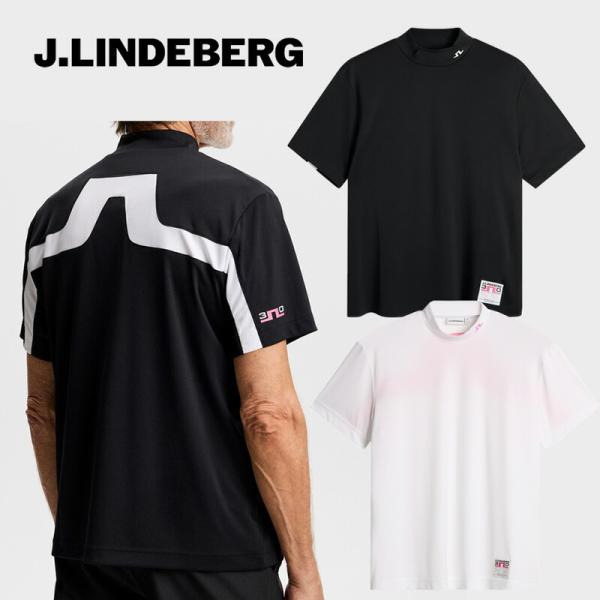 ■即発送■ 新品 ゴルフ ジェイリンドバーグ トップス 半袖 Sサイズ ジェイリンドバーグ ゴルフ 30th anniversary 半袖ハイネックシャツ