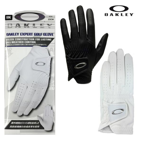 【新品未使用】Off White ゴルフグローブ O/S グレー　左手用 OAKLEY（オークリー） ゴルフ エクスパート グローブ（FOS902368）2026