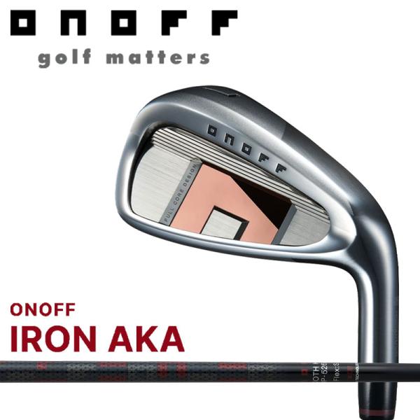 ONOFF（オノフ） （予約）オノフ アイアンセット アカ（#7-PW 4本