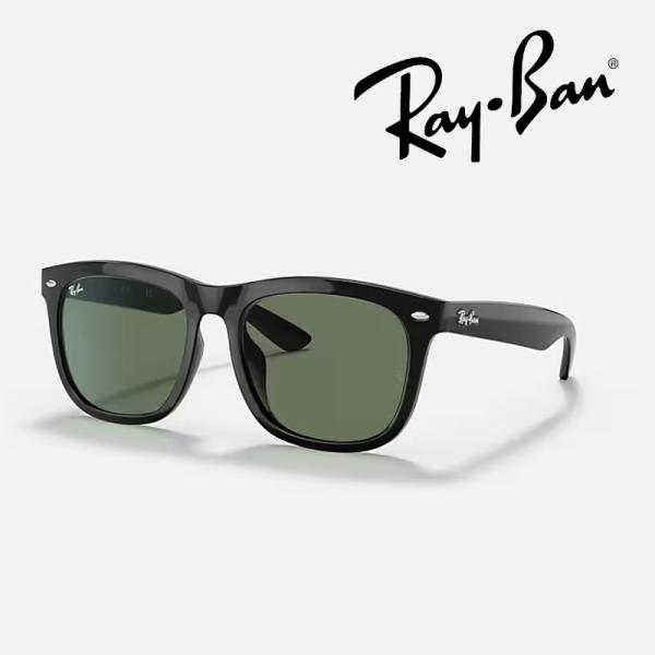 【日本正規品】レイバン サングラス（RB4260D 601/71 57）ローブリッジフィット（ポリッシュ ブラック/レンズ：グリーン）
