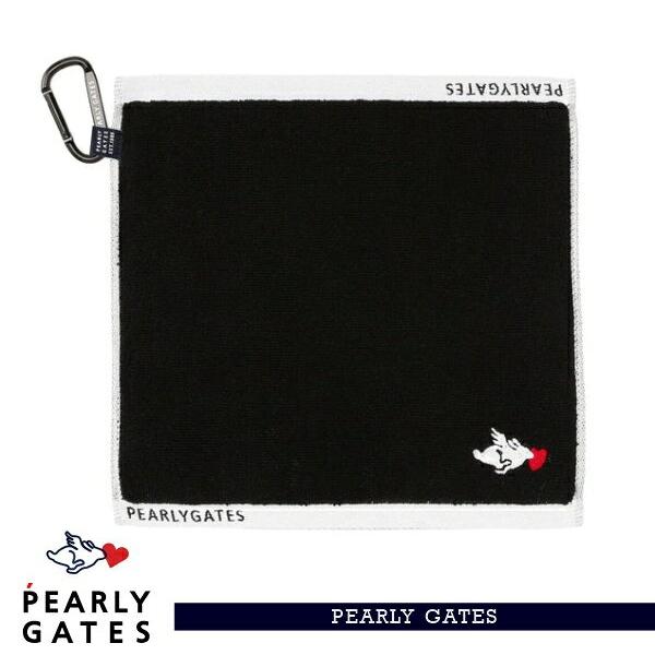 【NEW】パーリーゲイツ ≪フライングラビット ＆ Heart≫【TOBIUSA ET CETERA】ハンカチタオル カラビナ付きタオル =MADE IN JAPAN= 053-6284910/26C【正規品】